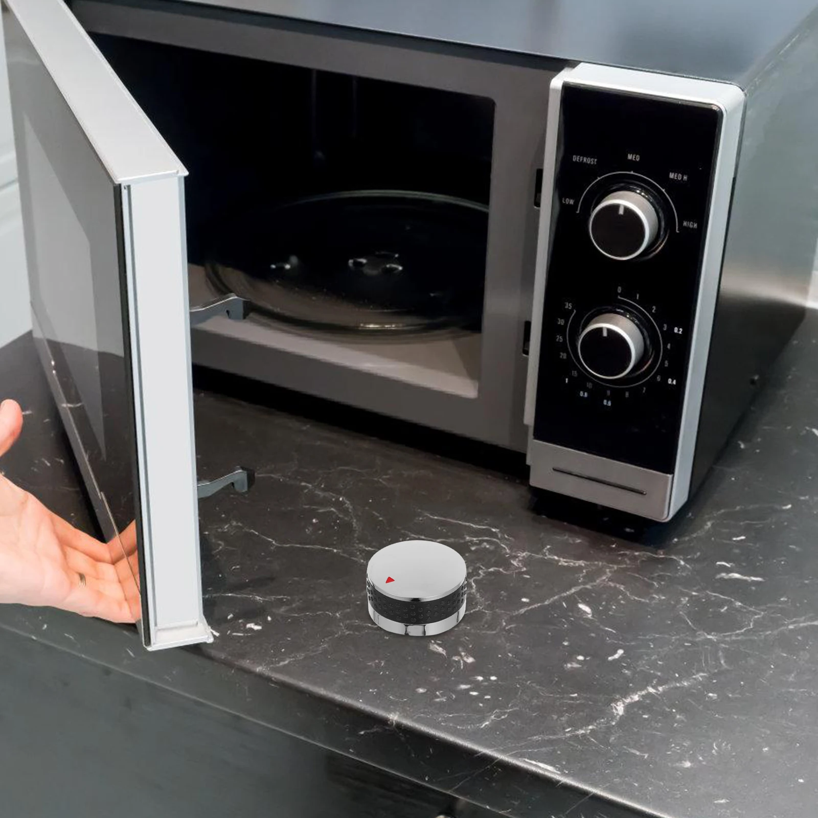 

2 Pcs BBQ Grill Knob Control for Patio Heater Burner Gas Griddle Knobs Universal Pit Replacement