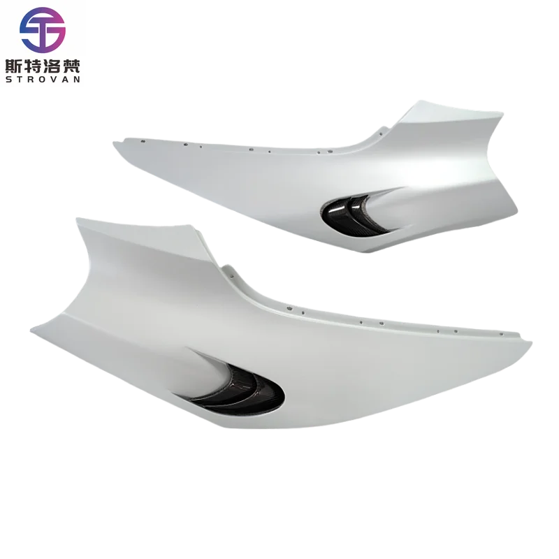 

STLF For McLarens 720S to 765LT with Exposed Carbon Front Fender and Mudguard Body Kit Carbon Fiber Parts