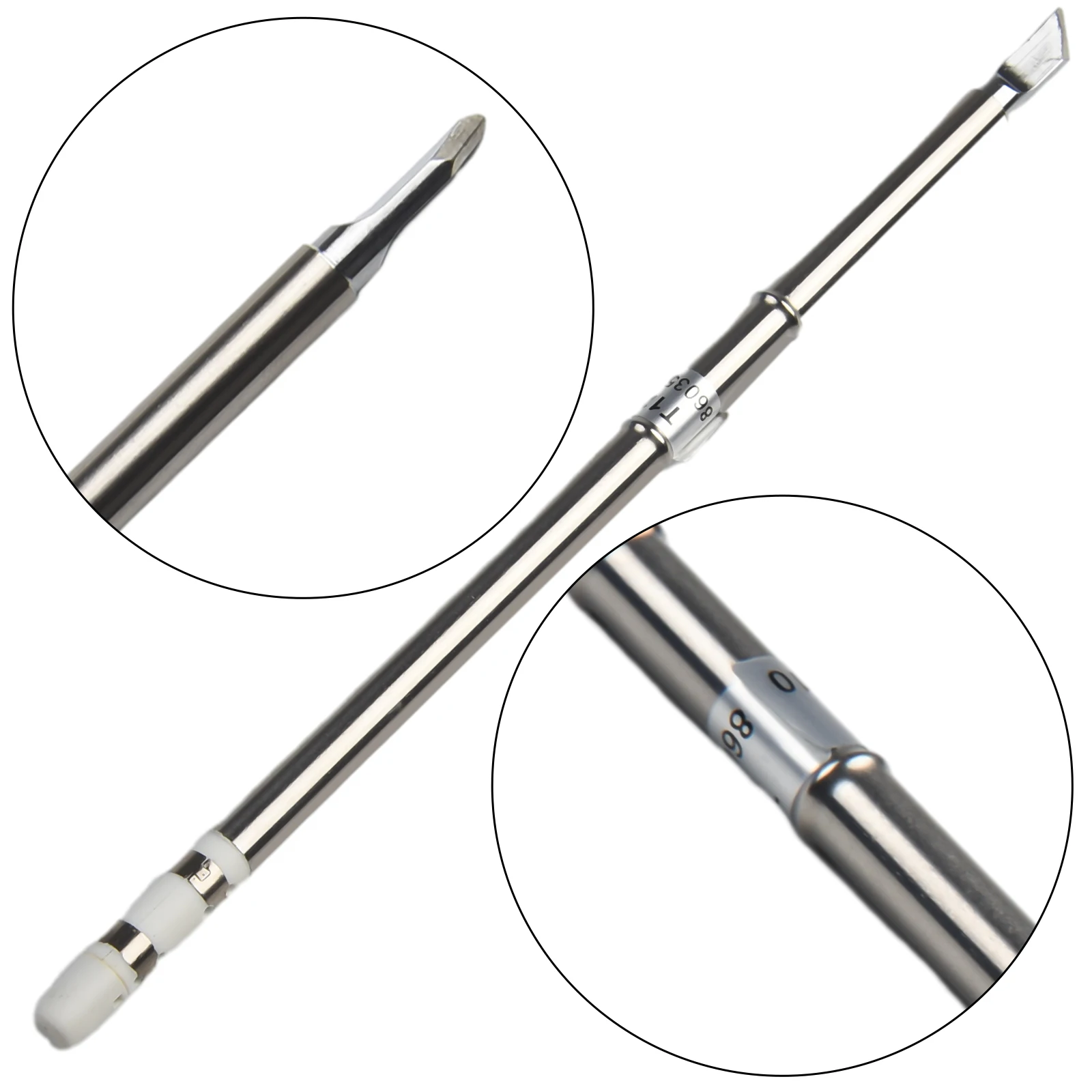 1PCS Soldeerbout Tip Composiet Lassen Mondstuk Voor T12-KU T12-KL T12-KF T12-KUS T12-B Voor Fijne Puntlassen tool Onderdelen