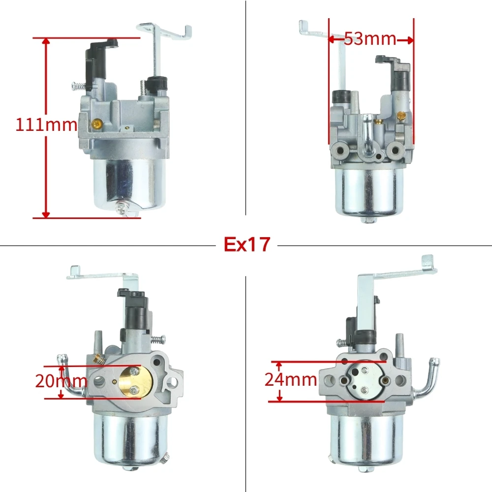 Carburetor For Robin Subaru Engine EX13 EX17 EX21 130cc 160cc 210cc 4 Stroke Small Engine Carburetor For Lawn Mower Generator