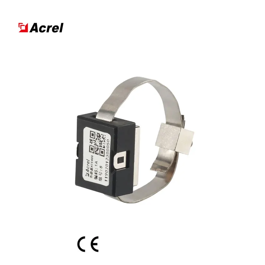 ATE400 433MHZ low voltage wireless busbar temperature sensor for iot based monitoring installed on circuit breaker contact