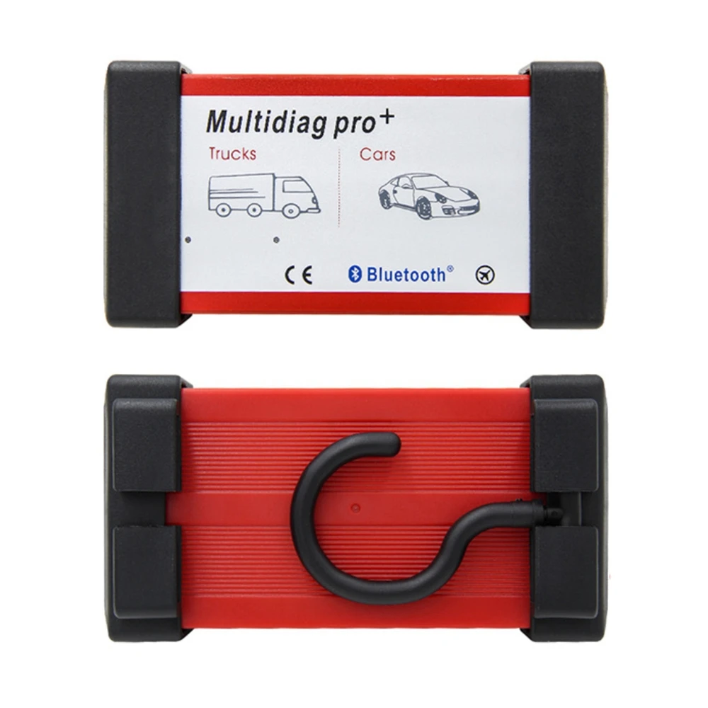 Newest Multidiag Pro+ 2017.R3/2020.23/2021.11 Single PCB & Standard BT Car Scanner For Cars/Trucks Code Reader Fast Shipping