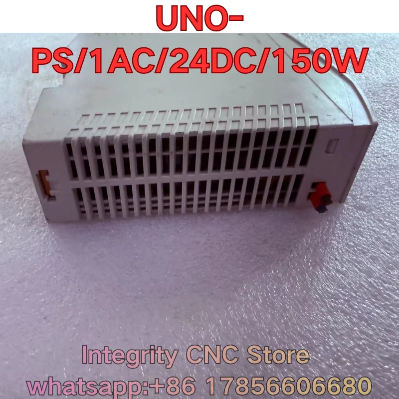 Second-hand UNO-PS/1AC/24DC/150W PLC module function test is normal 2904376