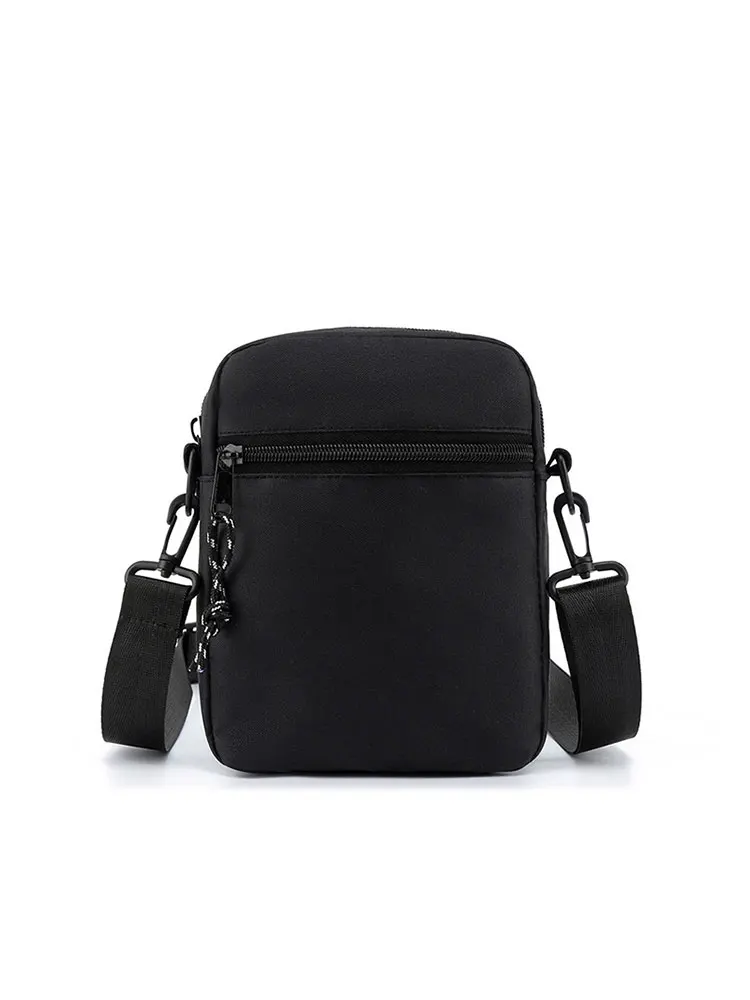Stilvolle Casual Umhängetasche für Herren Minimalistische Nylon-Schultertasche mit Vordertasche Ideal für den Täglichen Arbeitsweg – Detail 8