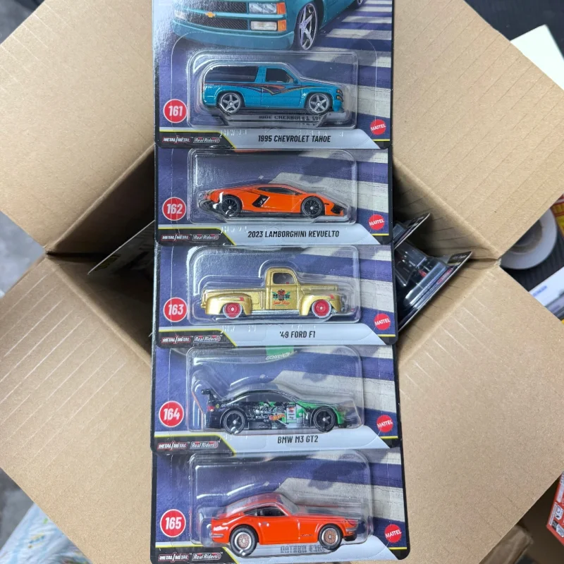 Original Hot Wheels Diecast Car Model Premium GJT68 Boulevard Bmw M3 Gt2 Lamborghini Revuelto Datsun 240z Toy Car Model Gifts