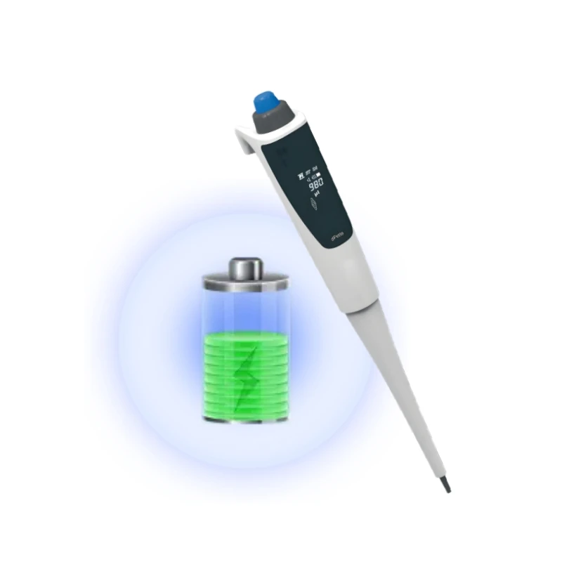 

Laboratory Supplies Automatic Pipette 5-50μL Single Channel Electronic Pippette