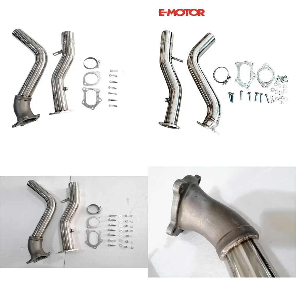 【Durable Practical Daria】 For 02-07 Impreza WRX EJ205 EJ225 STi EJ257 2.0T 2.5T Turbo Exhaust Downpipe 3"
