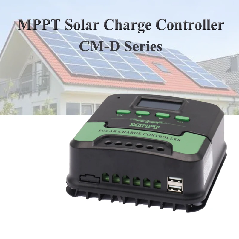 

960W 720W 480W 360W MPPT Solar Charge Controller 30A 40A 100VDC 12V 24V Solar Panel PV Photovoltaic Regulator For Solar System