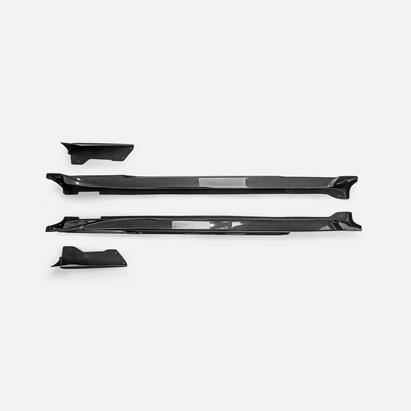 For Subaru Impreza WRX VAB VAF Side Skirt - 2Pcs Arising II VRS with Air Shroud Exterior Kit