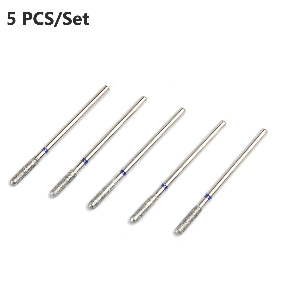 5 قطع من لقم مثقاب الأظافر الماسية للعناية بالبشرة والمانيكير والباديكير - لقم مبرد أظافر كهربائي احترافي لاستخدام الصالونات #3