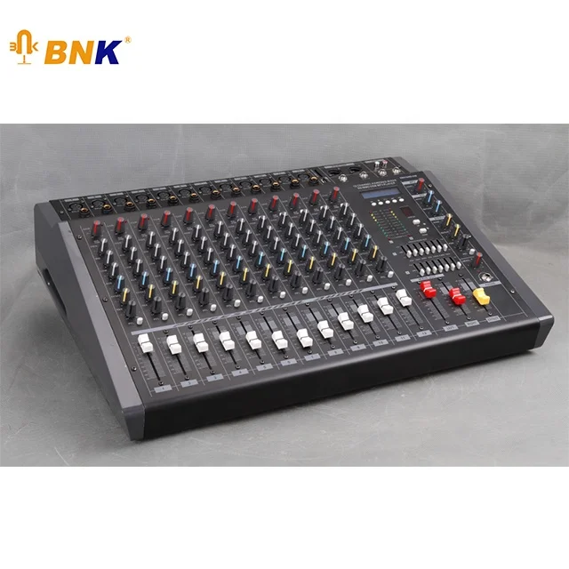 DJ Equipment 12 Channel professional digital audio mixer PMX1208D-USB