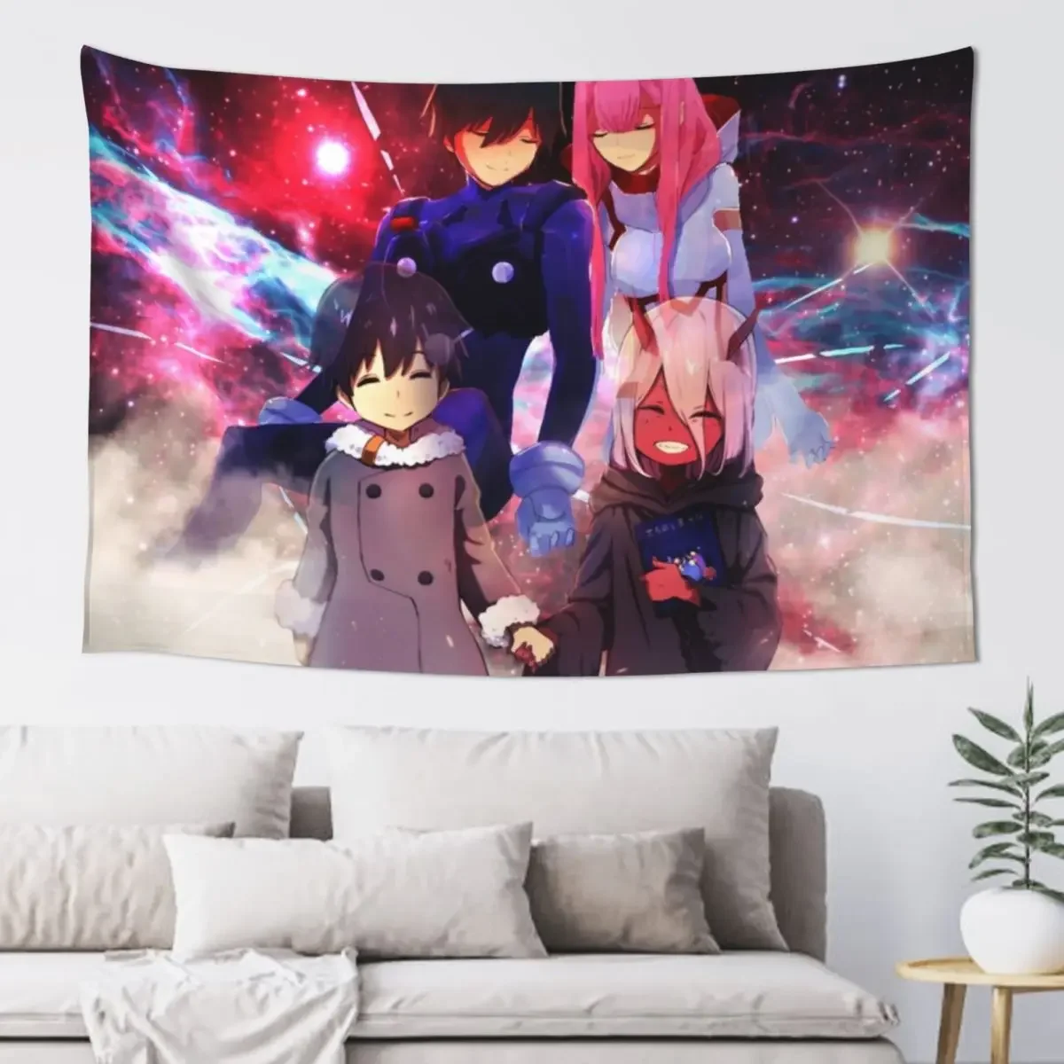 

Darling In The FranXX 3 Tapestry Room Decoration Accessories Bedroom Decorations Tapestry
