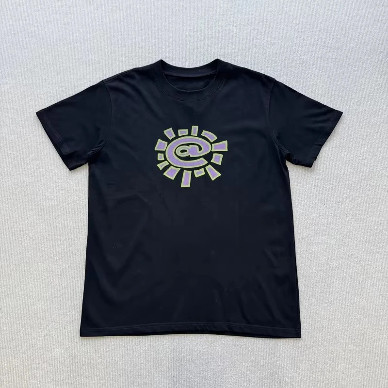 Sommerliches ADWYSD T-Shirt mit Rundhalsausschnitt für Herren und Damen – Hochwertig, schlicht, modisch und vielseitig für den Alltag – Detail 11