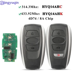 Jingyuqin 314.3/434MHz HYQ14AHK HYQ14AHC 231451-5801 Smart Remote Key Fob per Subaru Crosstrek Forester Impreza Legacy Outback