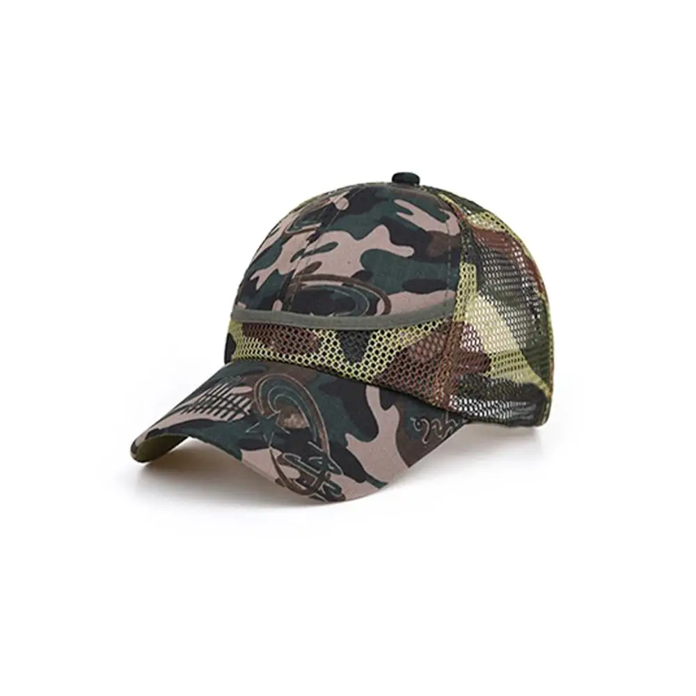 3-9 Years Kids Cap Summer Autumn Cap HipHop Hat Camouflage Baby Boy Mesh Baseball Cap For Boys Girl Caps Children Hats