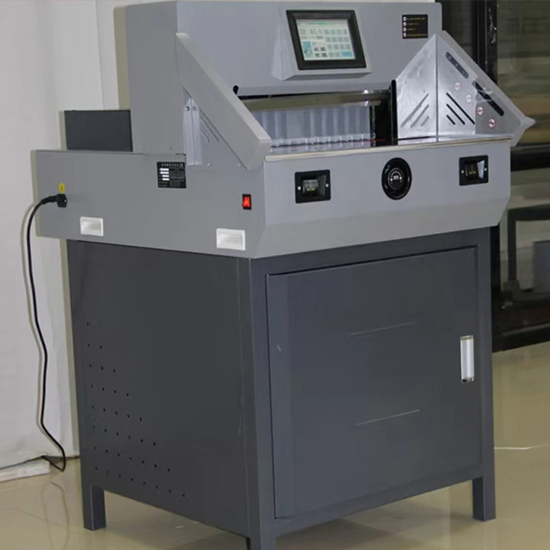 

220V Heavy-Duty Electric Paper Cutter, 48CM Paper Cutter, Book Trimmer, Printing & Publishing / Book Binding, Progra(Customized)