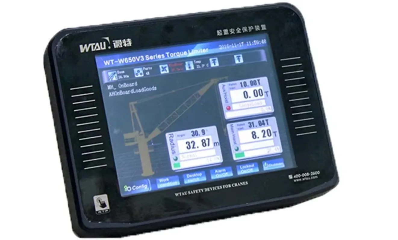 New 650v3 Load Moment Indicator Crane LMI System Cost-Effective Load Monitoring for Offshore Wind Farms Manufacturing Plants