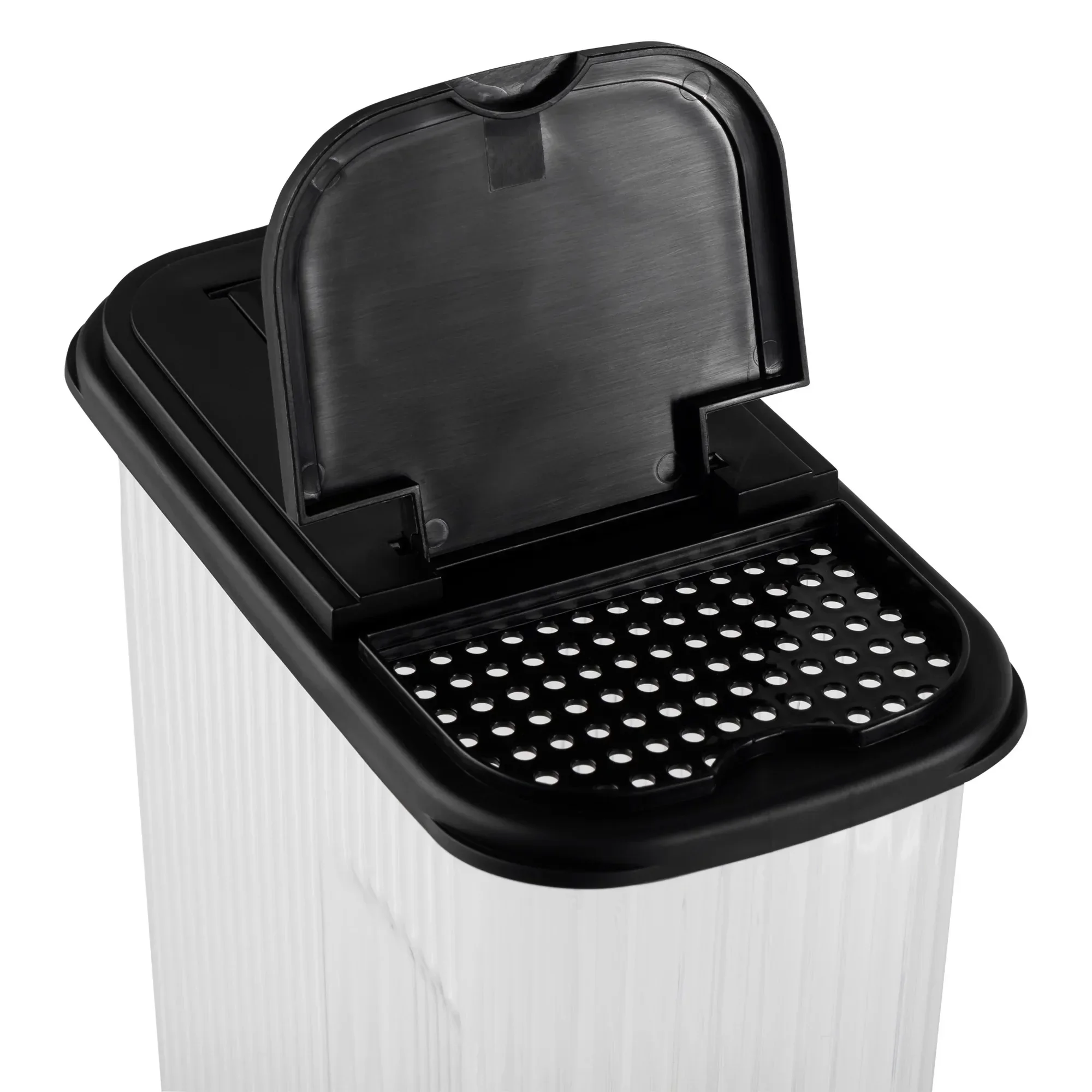 حاوية حبوب الزعتر والطاولة سعة 4 لتر مع غطاء صنبور، شفافة