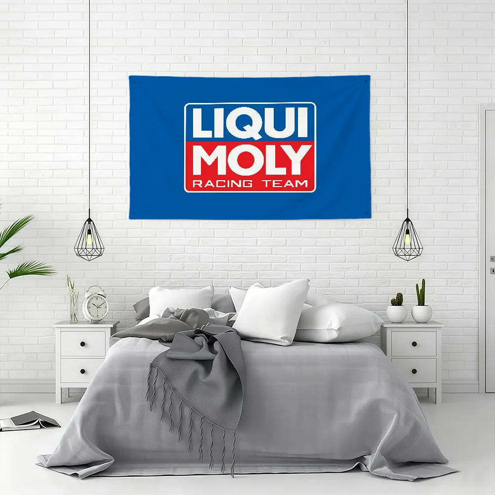 brand Oil L-Liqui M-Moly flag Party Club Outdoor Interior Wall Decoration Banner Fans Gift Print Decor flag