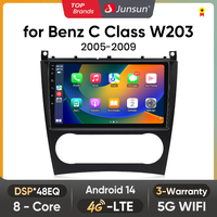 Junsun Android Wireless CarPlay Auto Car Radio For Mercedes-Benz W203 Car Intelligent Systems DSP SWC RDS GPS FM BT