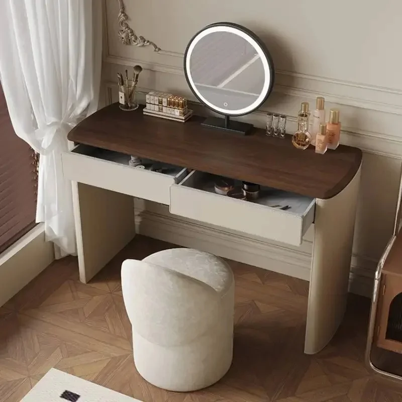 

Modern Makeup Organizer Dresser with Storage for Bedroom, Stylish Princess Furniture Set