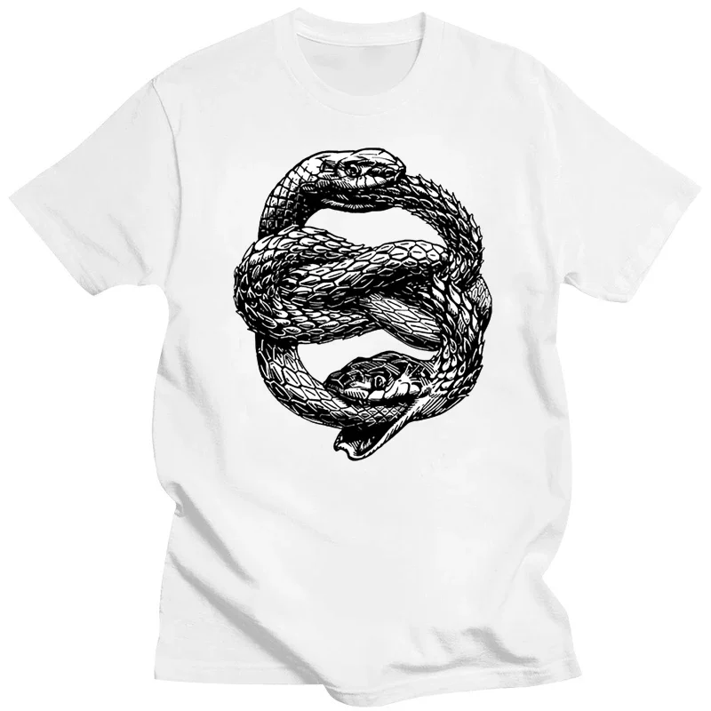 Summer Ouroboros Renewal  Men's T-Shirt Size S-5XL streetwear  men clothing  graphic t shirts  oversized t shirt  harajuku