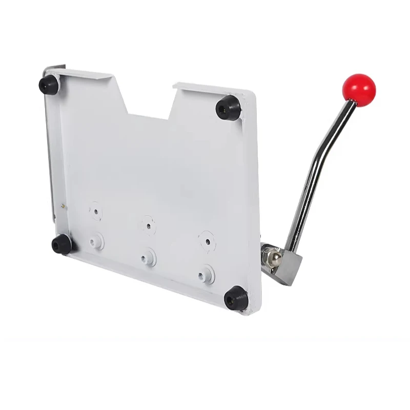 Obrázek 7: Labor-saving three-hole boxovací stroj malý mannual děrovač přenosné kov boxovací stroj 83mm díra spacing pro file/contra