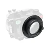 Seafrogs-소니 E 16-50mm f3.5-5.6 PZ OSS 용 67mm 스레드가 있는 플랫 쇼트 포트, 자동 초점 전용, 줌 기어 포함 3