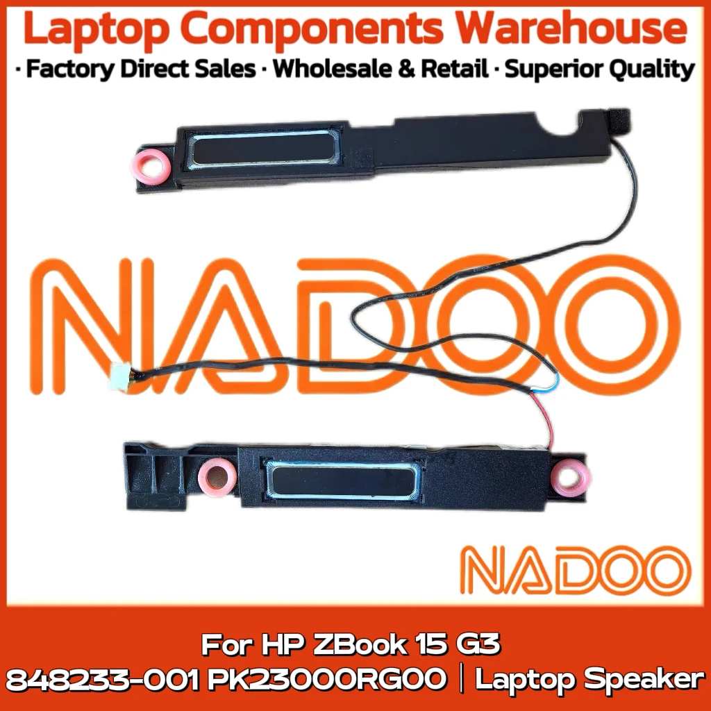 

New Original Laptop Notebook Audio Speaker For HP ZBook 15 G3 built-in speaker horn audio 848233-001 PK23000RG00