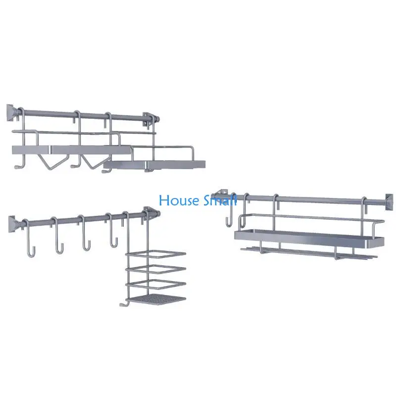 

Space Saving Kitchen Multipurpose Hanging Storage Rack for Cookwares 203F