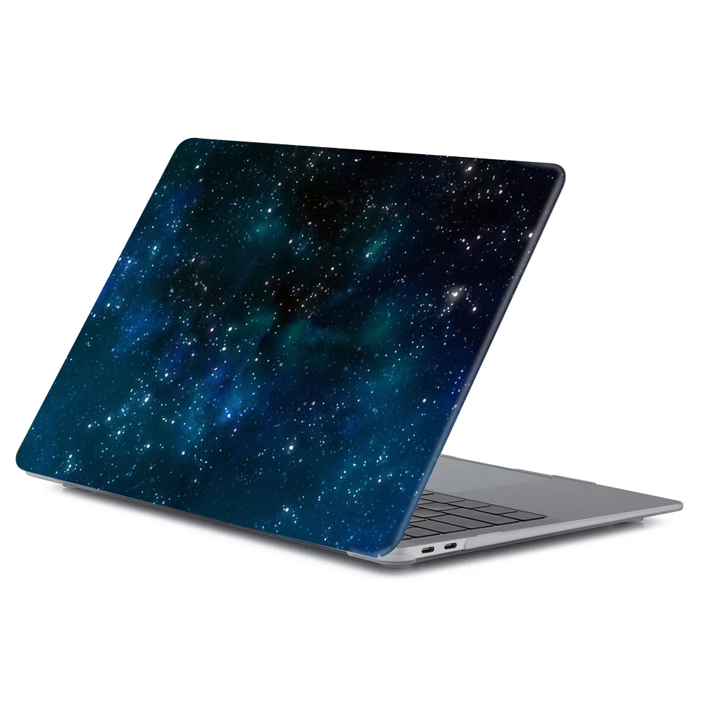 Sternenhimmel-Druck Laptop-Hülle für MacBook Air 15 M4 2025 Hülle M2 M3 Air 15.3 Schutzhülle für MacBook Pro 13 14 16 M1 M2 2022 Schale
