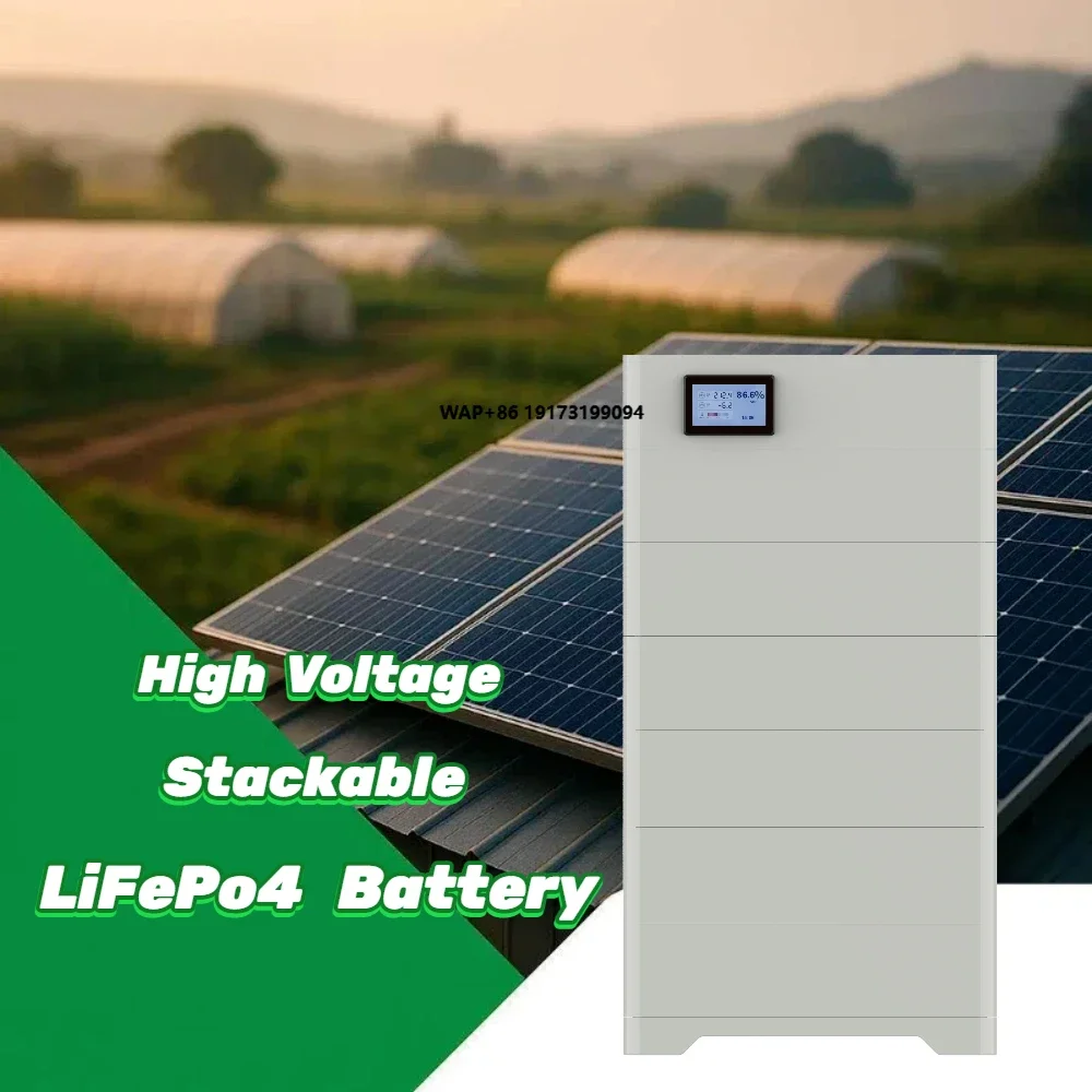 Lumitech High Voltage Lithium Battery 20kwh 30kwh 40kwh 50kwh Stackable Lithium Battery for Solar System