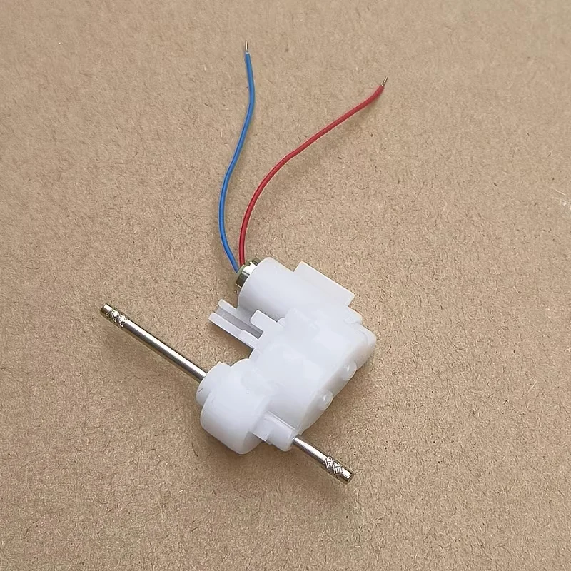 Mini 614 Coreless Gear Motor DC 1.5V-5V 3V 3.7V 390RPM Dual Shaft Micro Coreless Gearbox Gear Reducer Motor DIY Hobby Toy Car