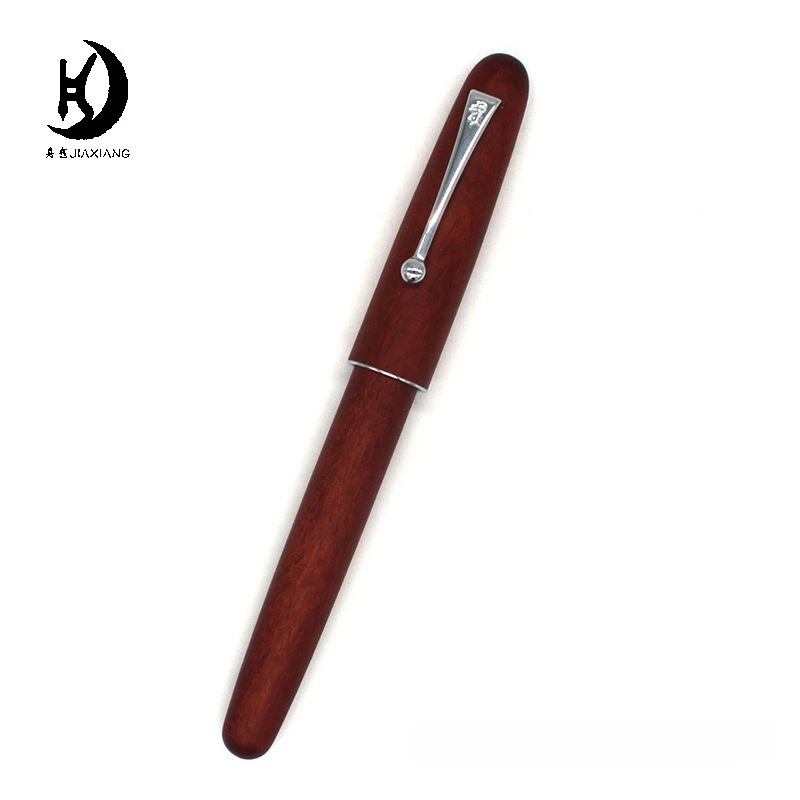 

Перьевая ручка Jinhao 9035, деревянный столб для взрослых, офисная письменная практика, иридиевая ручка, колпачок, деревянная ручка, офисные принадлежности, школьные принадлежности