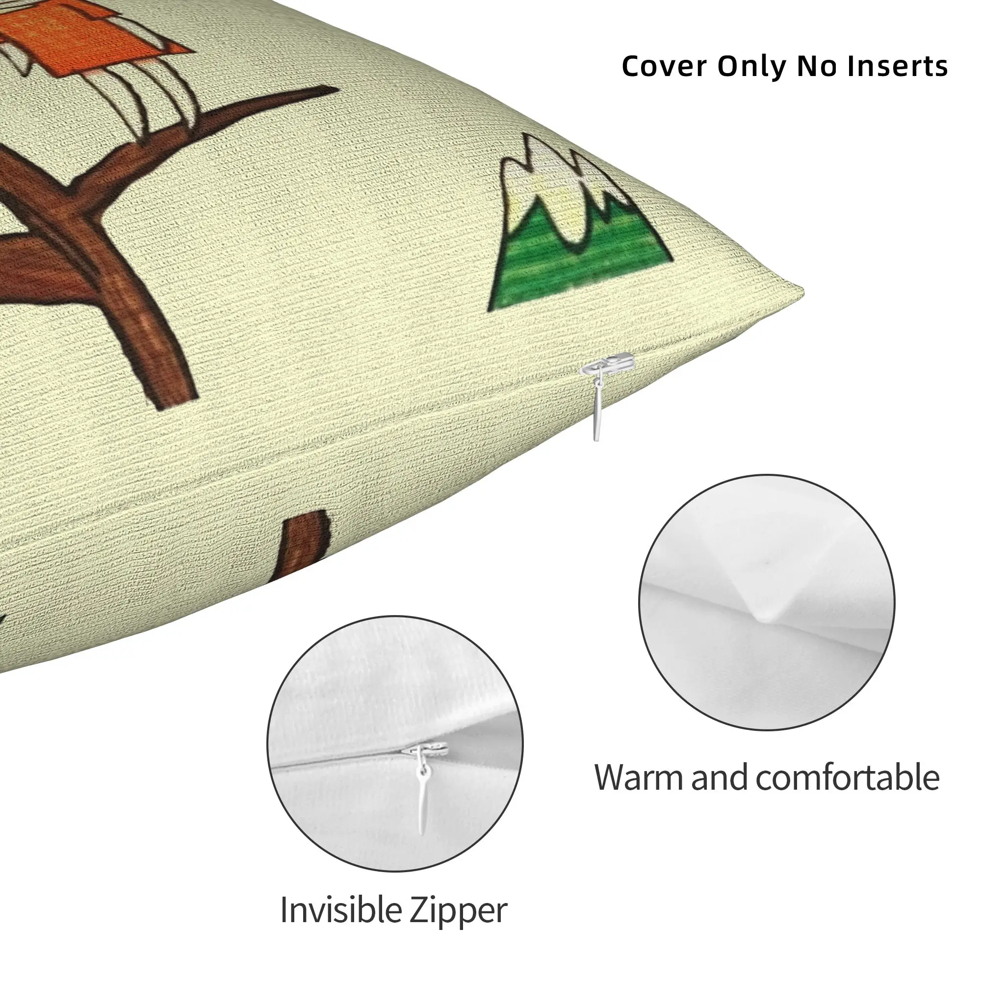 Soft and Sweet Home Yoshitomo Nara  Decorations Pillowcases Merch  Pillow Covers Square Multi-Size