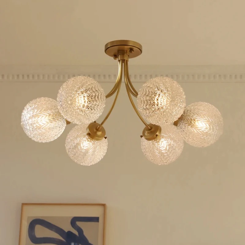 

Modant Creative Glass Ball Acrylic Designer Ceiling Light for Living Room Bedroom Villa Home Decoration Hanging Light Fixture