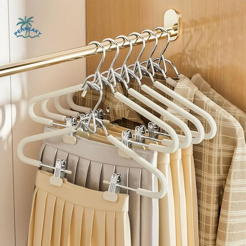 

5Pcs Stackable Sponge Underwear Drying Rack Anti-slip No Trace Non-Marking Hanger Space Saving with Clips Clothes Hanger