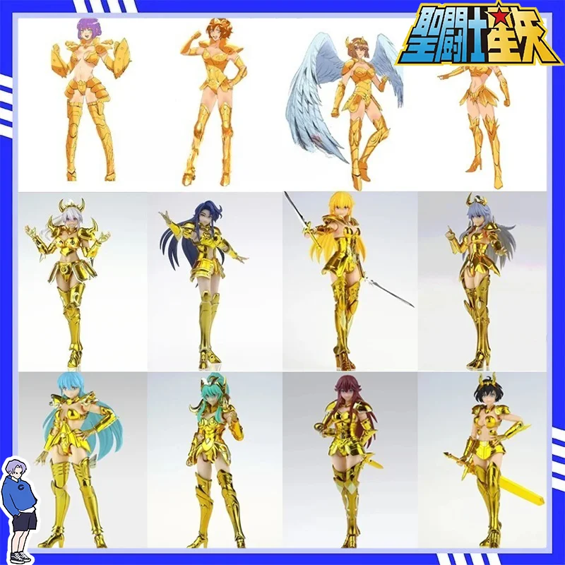 

GT Saint Seiya Myth Cloth Figure Collection Taurus Erica Cancer Pamela Capricorn Andrea Virgo Verna Aquarius