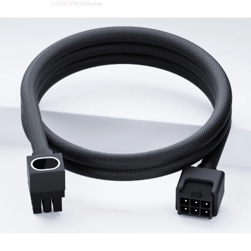 

Удлинительный кабель питания компьютера GPU6-контактный удлинительный кабель видеокарты Aijs Однолинейный удлинительный кабель