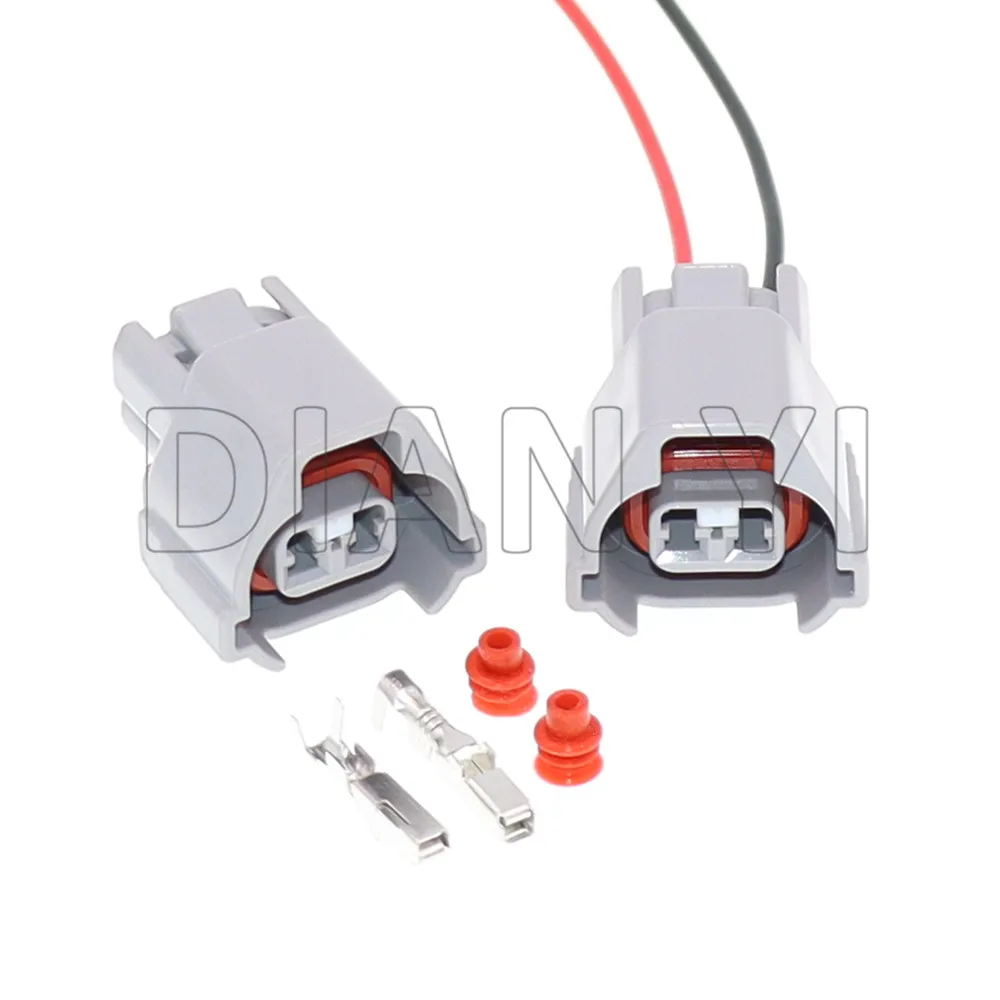 1 Set 2 Way 6189-0876 90980-12117 Auto Waterproof Connector AC Assembly 6098-0039 Wire Electric Sealed Socket