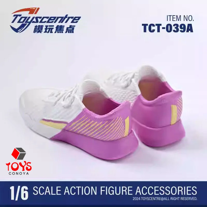 Toyscentre TCT-039 1/6 Scale Hollow Sneakers Sports Shoes Model Toy Fit 12'' Female Soldier Action Figure Body Dolls