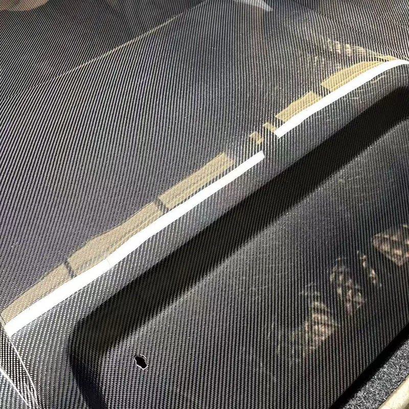 New Car Hood Bonnet Cover Carbon Fiber for Toyota LC71/76/78 Car Body Parts Hood Car Hood Cover