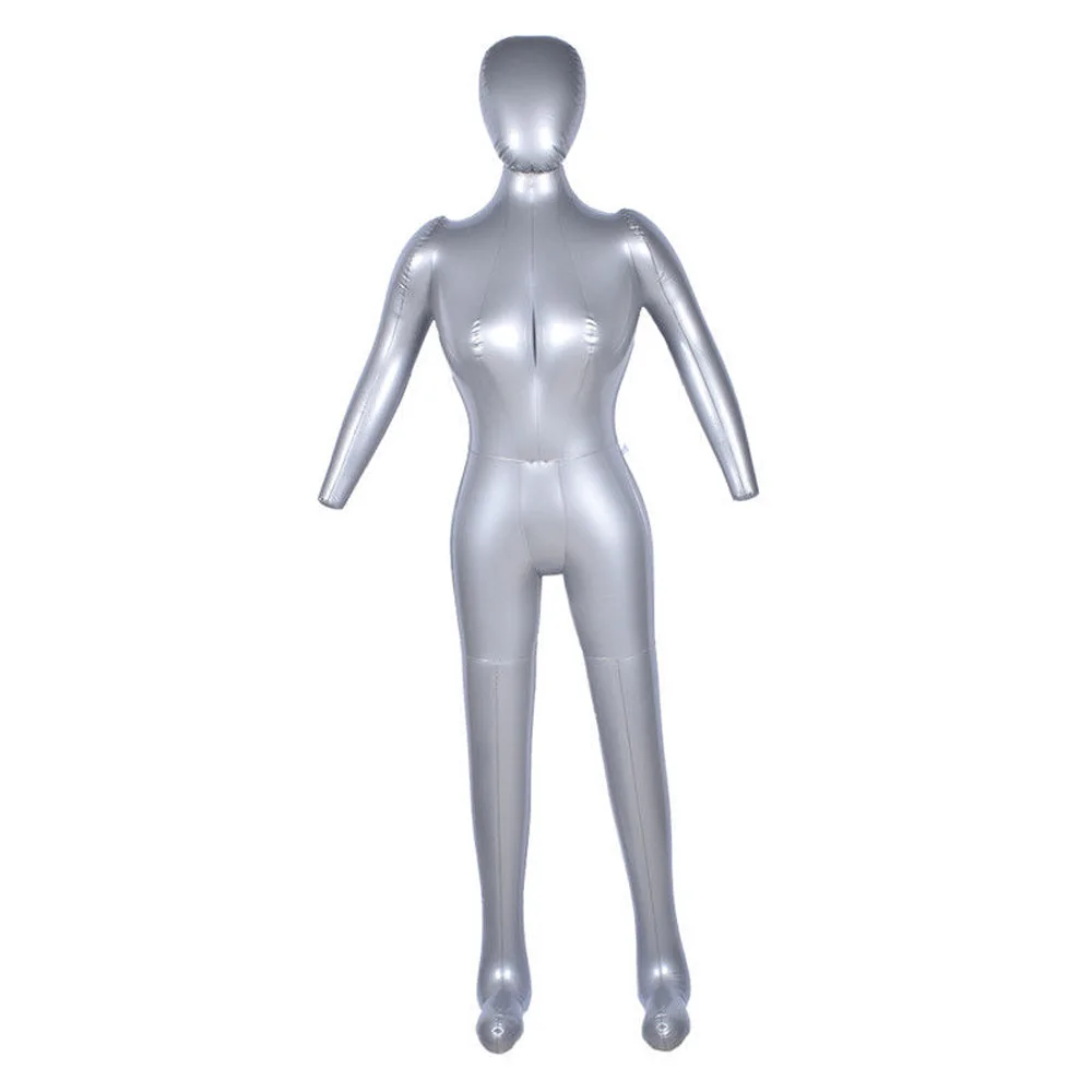 165cm Inflatable Mannequin Female Full Body For Clothing Display New Tailor Clothe Model Whole Body Modeling Tool Retail Display