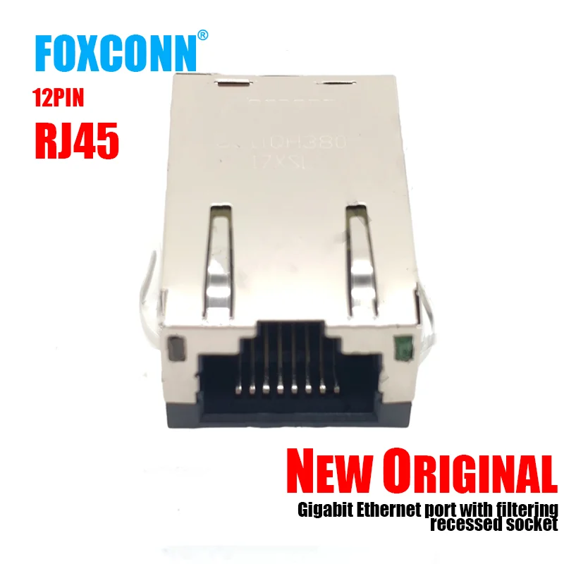 

Foxconn JFM3811Q-H380-4F RJ45 Gigabit Net port Band filter 12p Socket socket network port