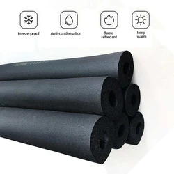 1.8M PPR pipe insulation foam Thermal Insulation Pipe Sponge Foam Rubber Tube For Air Conditioning Outer Tubes
