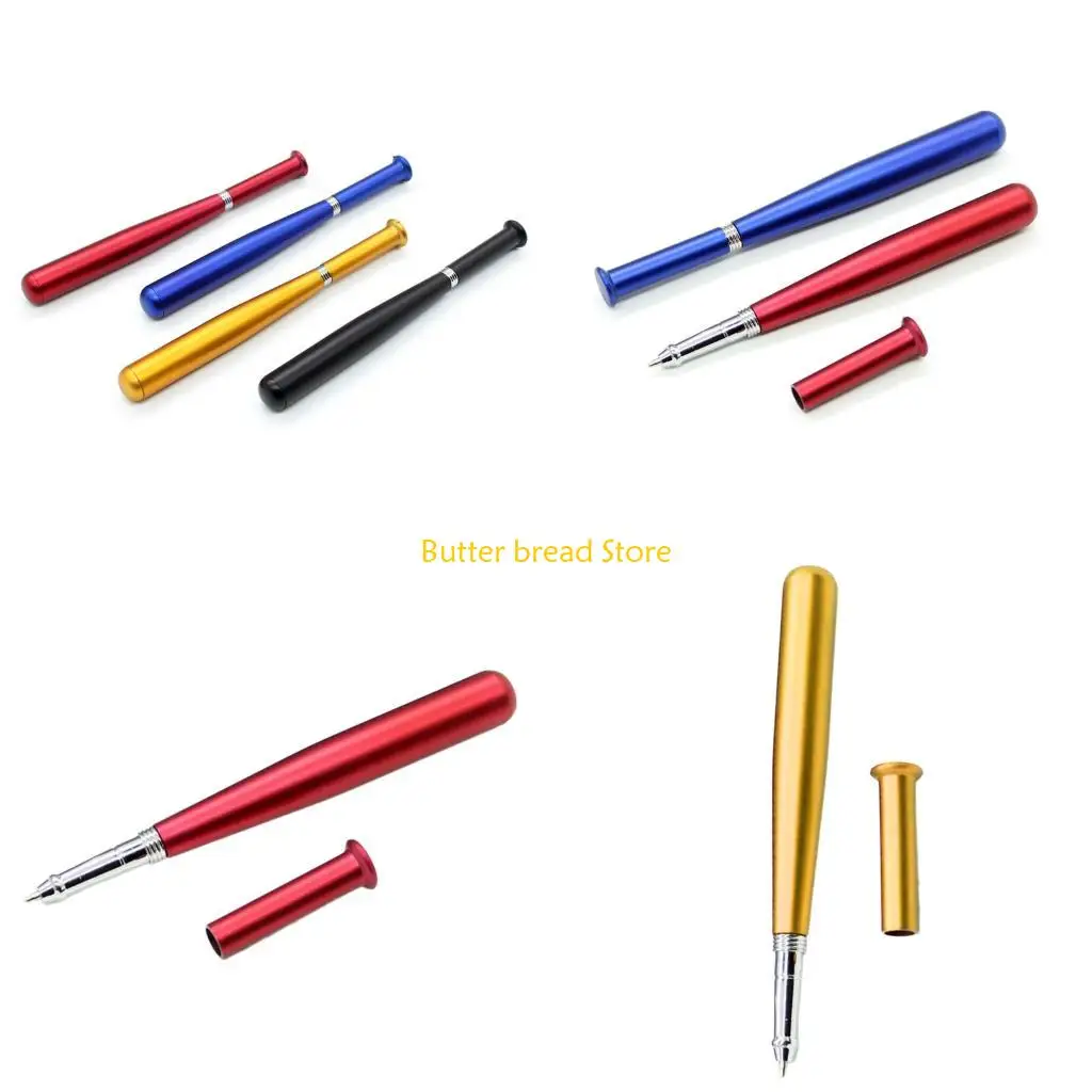 

W89C Baseball Ballpoint Pen Baseball Bat Pen Black Baseball Pen School Supplies