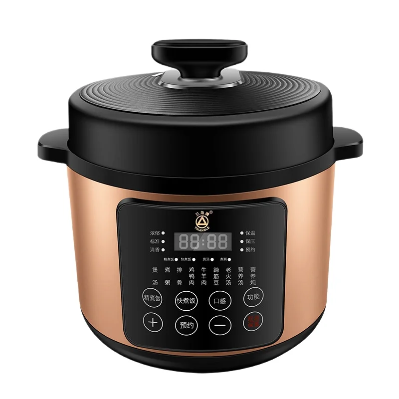 Electric Pressure Cooker Household 304 Stainless Steel Liner 6L Multifunctional 3-7 People Automatic Pressure Cooker Cuit Riz