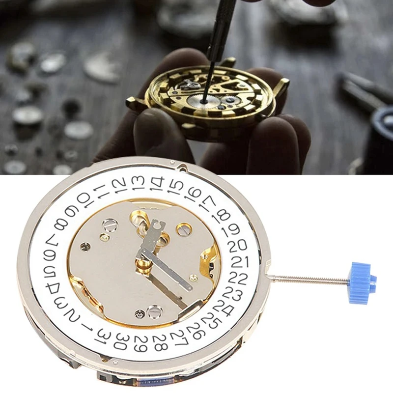 Movimento 5040D con quadrante del calendario movimento meccanico dell'orologio al quarzo ad alta precisione