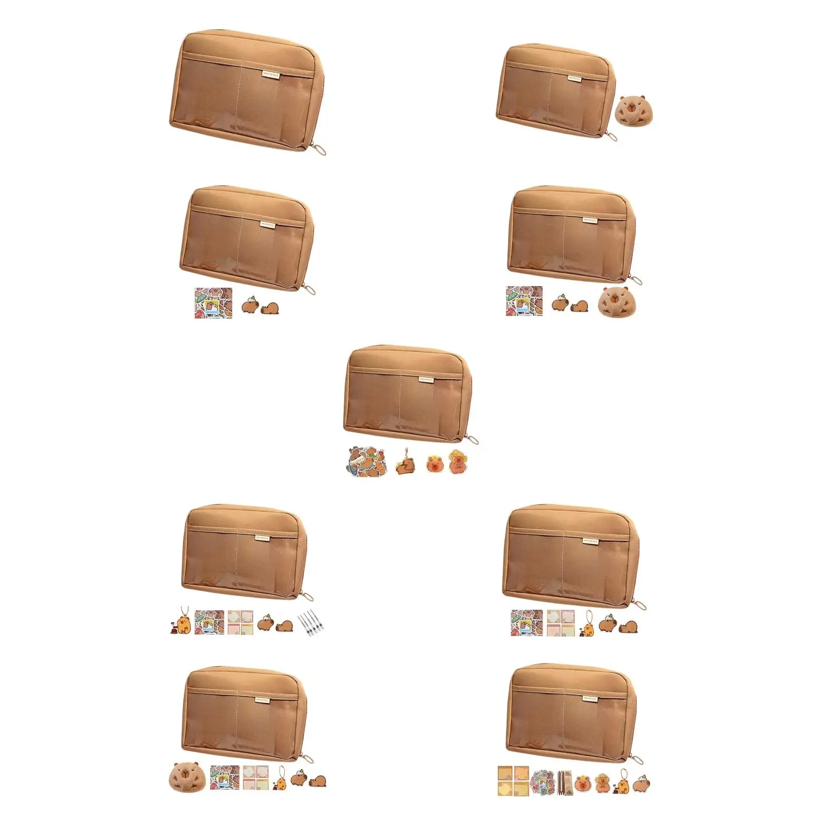 Капибара пенал контейнер мультяшная сумка-карандаш для детей девочек