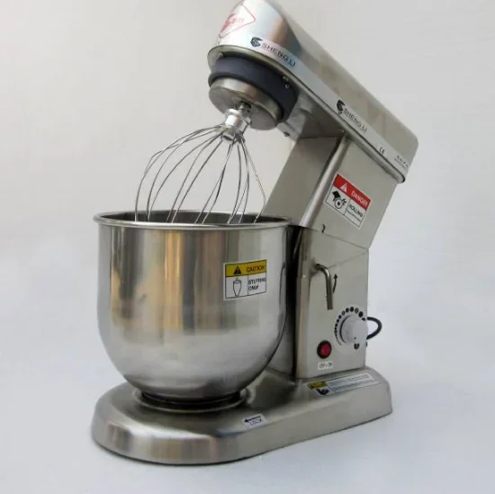 commercial 5 liter kitchen food aid mix dough electric cake stand mixer